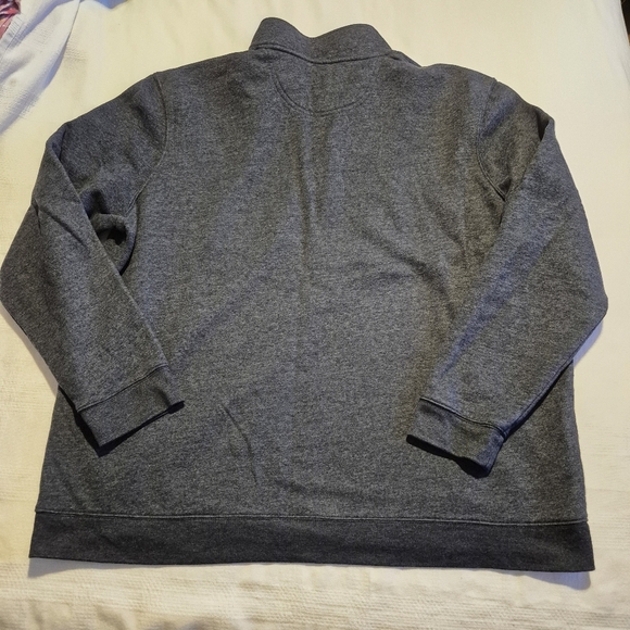 Croft & Barrow men's XXL Extra Soft blue pullover collared sweatshirt VGUC - Picture 4 of 4